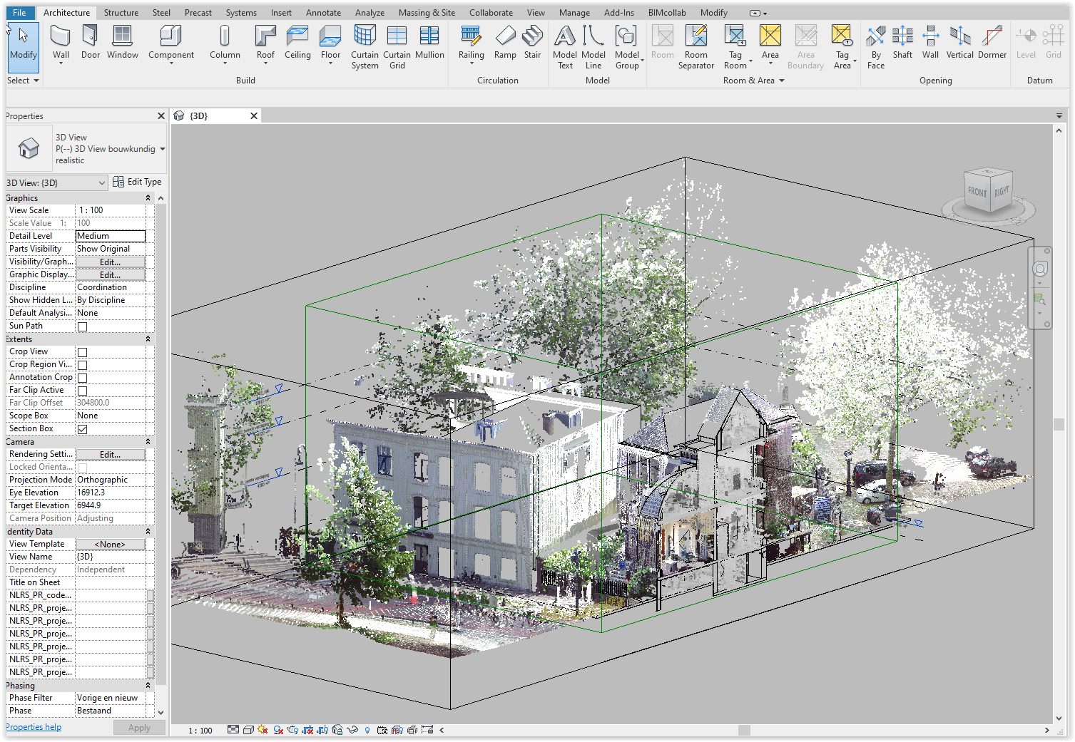 Pointcloud inladen in Revit