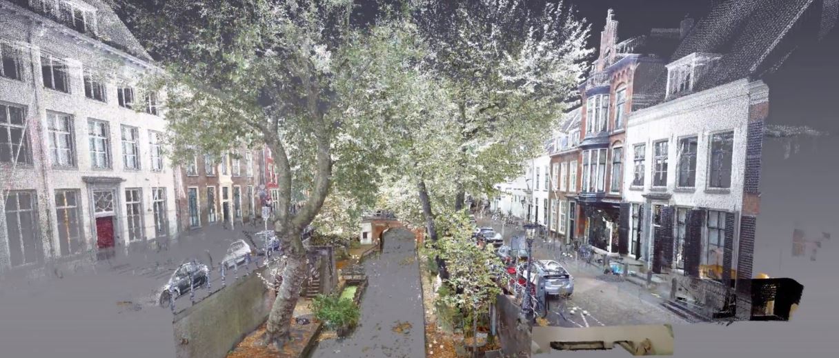 Pointcloud voor renovatie werfkelders Utrecht 