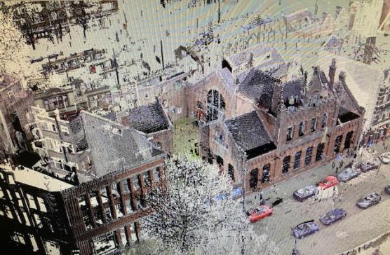Pointcloud 3d laserscanner BIMnD