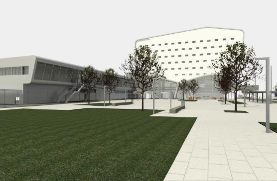 Digitalisering Eindhoven Airport I van Pointcloud Revit Model