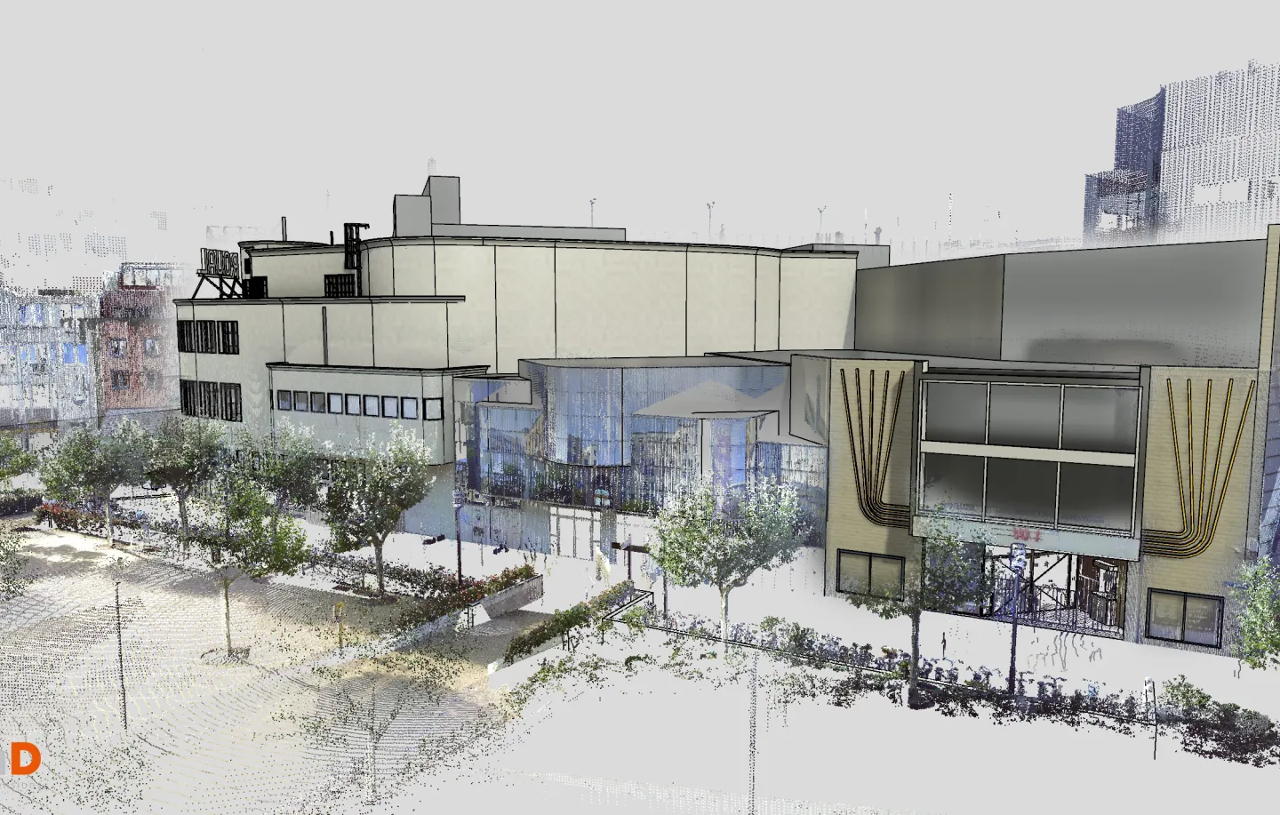 Pointcloud theater Heerlen 