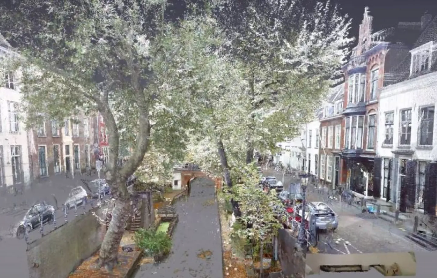 Pointcloud voor renovatie werfkelders Utrecht 