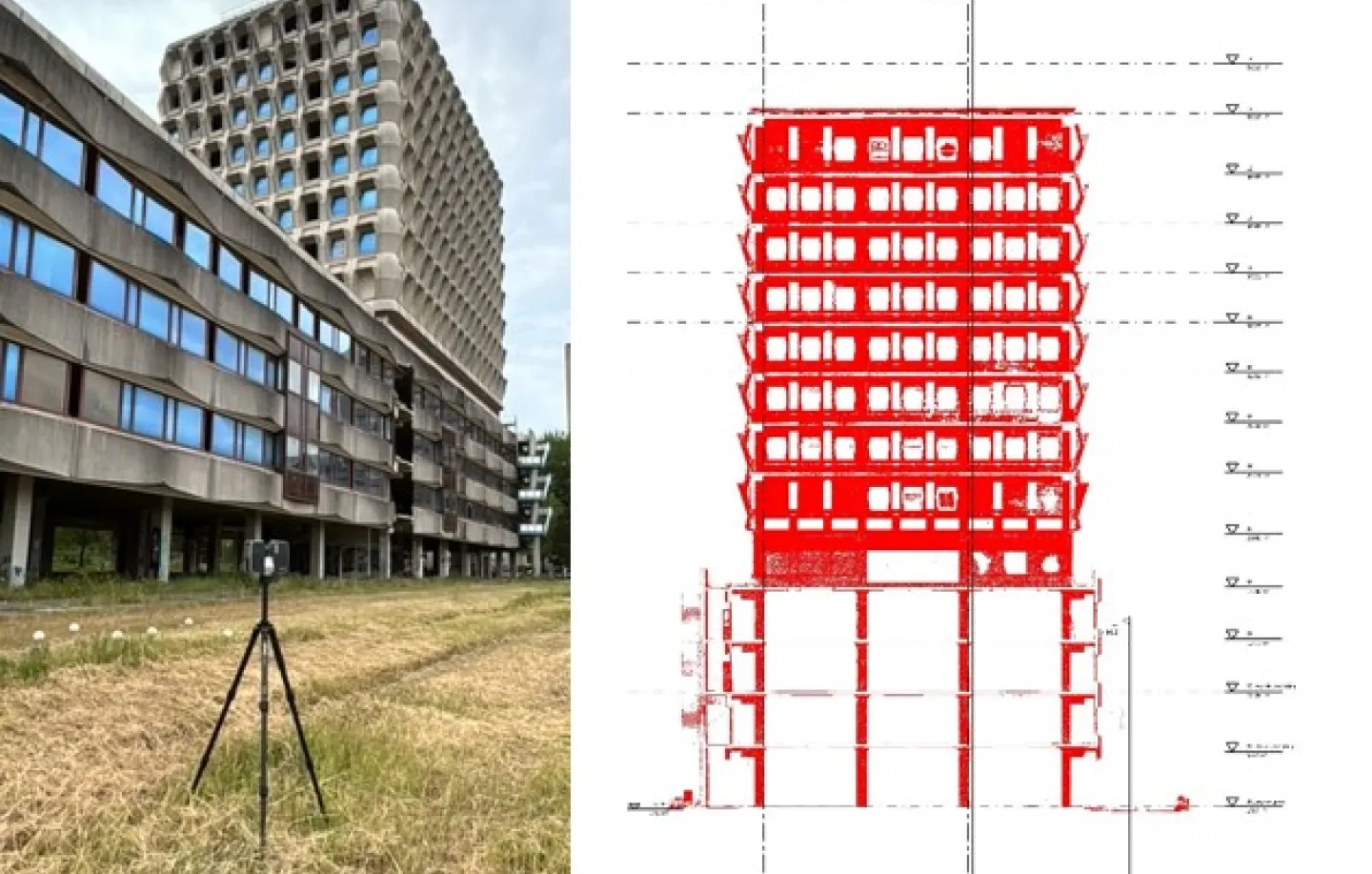 Pointcloud en BIM in Revit BIMnD
