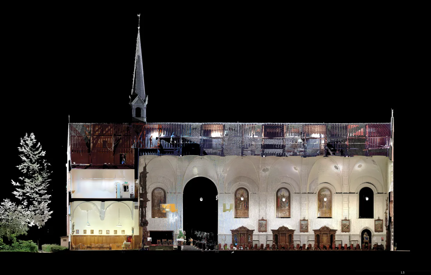 Verificatie BIM model met pointcloud data